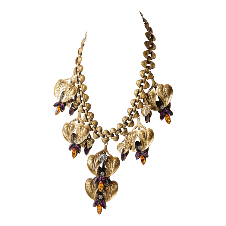 Joseff of Hollywood Bleeding Hearts Necklace : On Antique Row - West ...